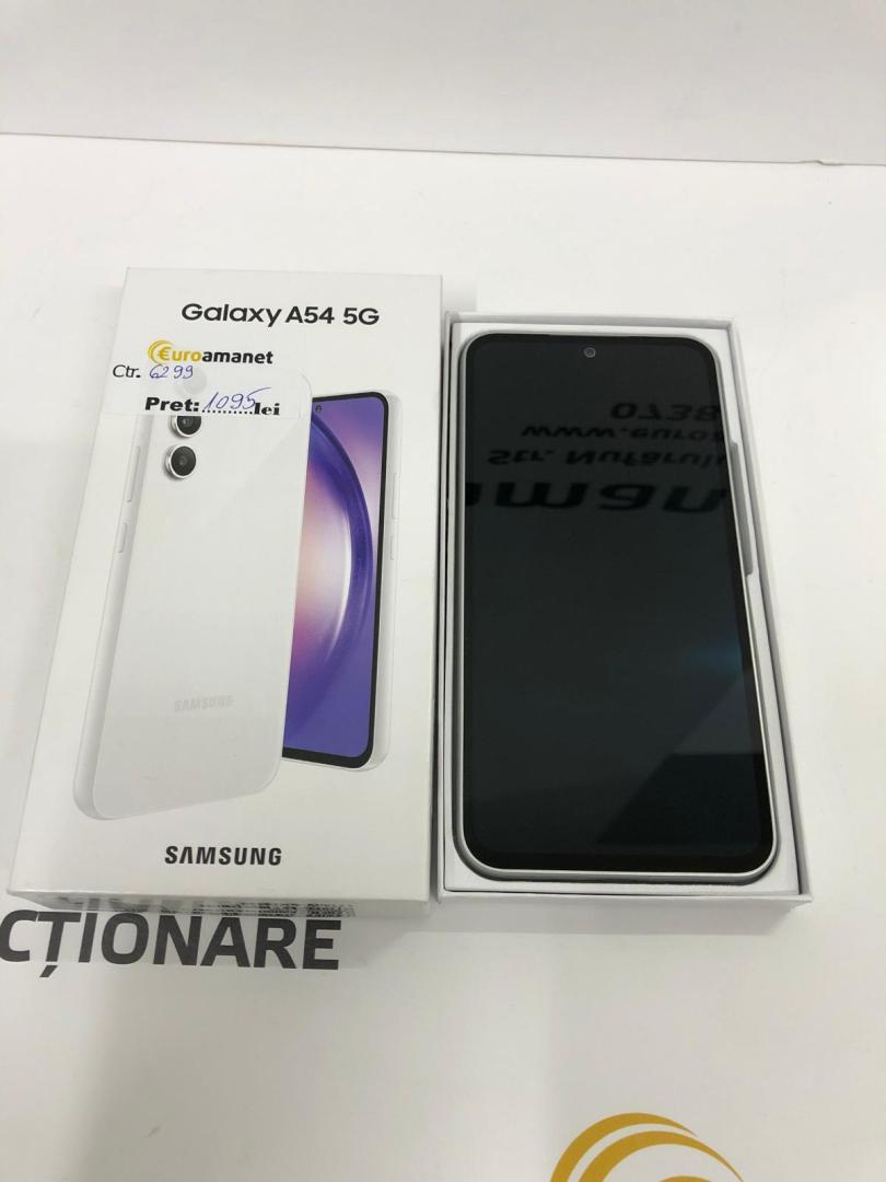 Telefon Samsung Galaxy A54, Dual SIM, 8GB RAM, 128GB, 5G, Awesome White -N- image 1