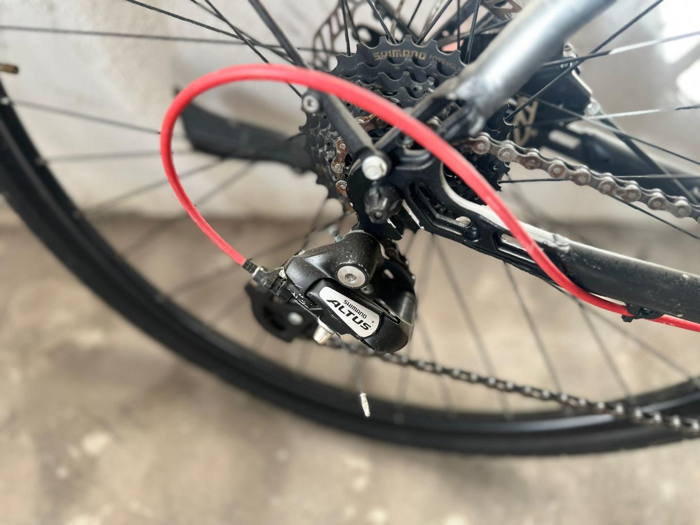 Bicicleta Fitness Bike FSA neagra image 5