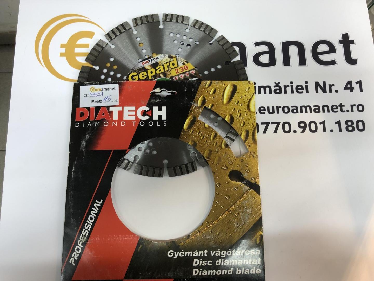 Diatech Disc diamantat pentru beton armat GEPARD 230 mm  image 3