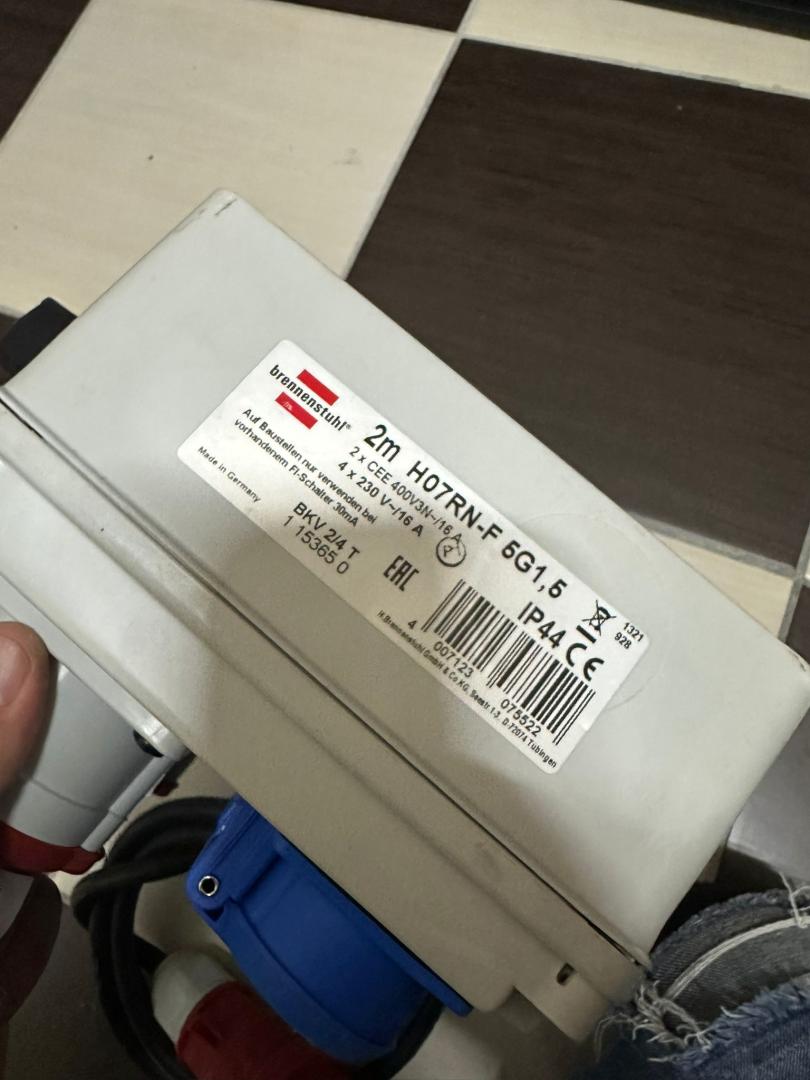 Brennenstuhl - Cutie de distributie H07RN-F 5G1.5 6 posturi 2m IP44 1153650 image 6