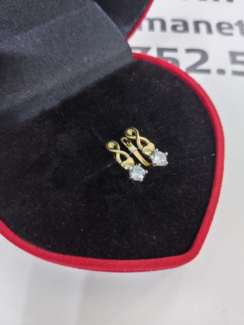 Cercei Aur 14kt ,2.99 gr ,(cod produs:9676) image 1