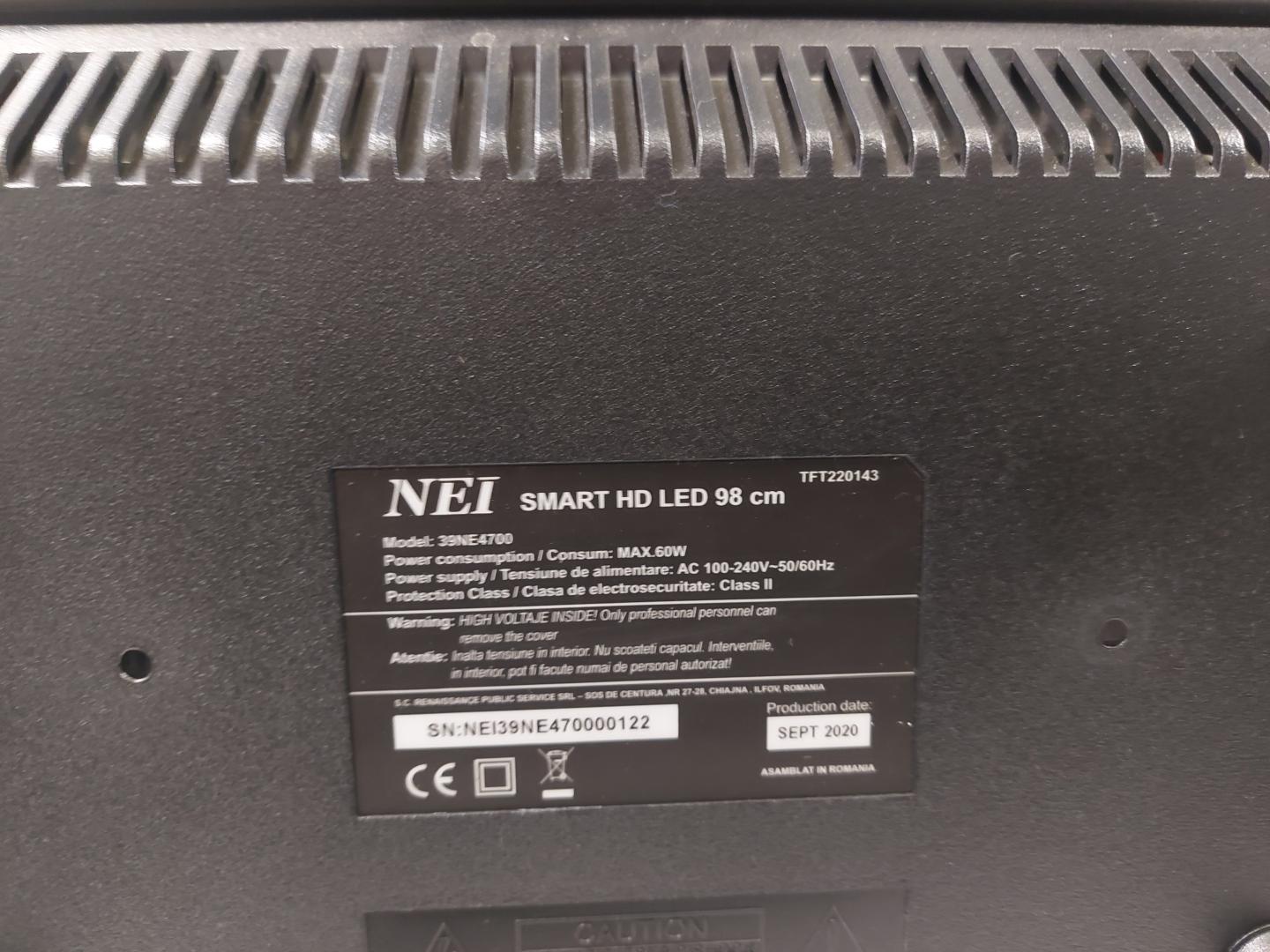 Televizor Nei 39NE4700, 99 cm, Smart, HD, LED image 5