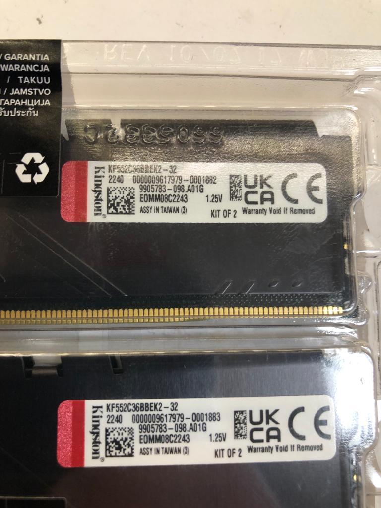 Memorie RAM Kingston Fury 32GB DDR5, 5200MHz CL40, Dual Channel Kit  image 3