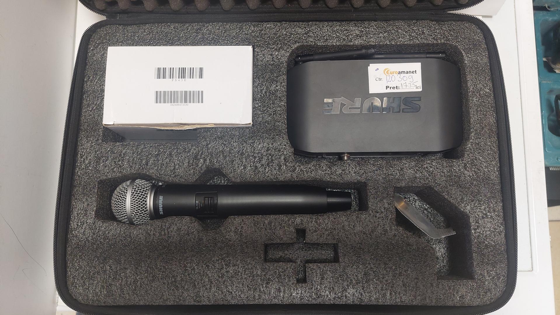 Set Microfon Wireless, Shure, GLXD24E/B58-Z2, receptorul GLXD4. transmitatorul de mana GLXD2  image 5