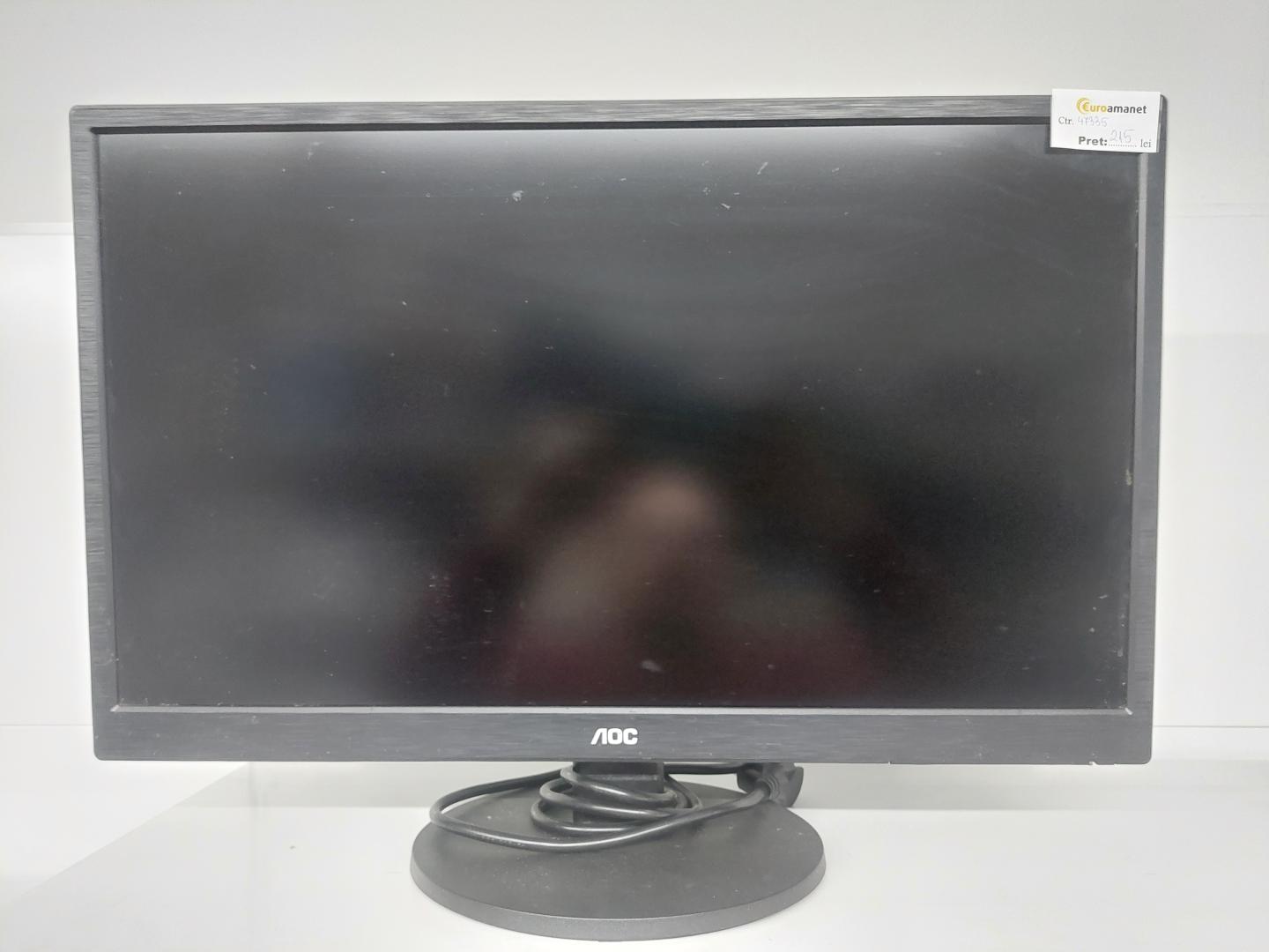 Monitor LED MVA AOC 23.6", M2470SWH, Negru image 1