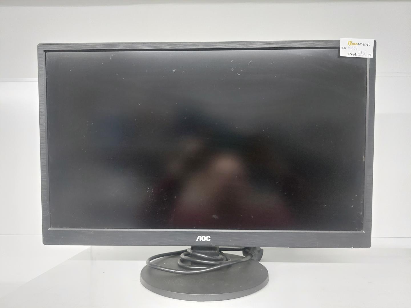 Monitor LED MVA AOC 23.6", M2470SWH, Negru image 2