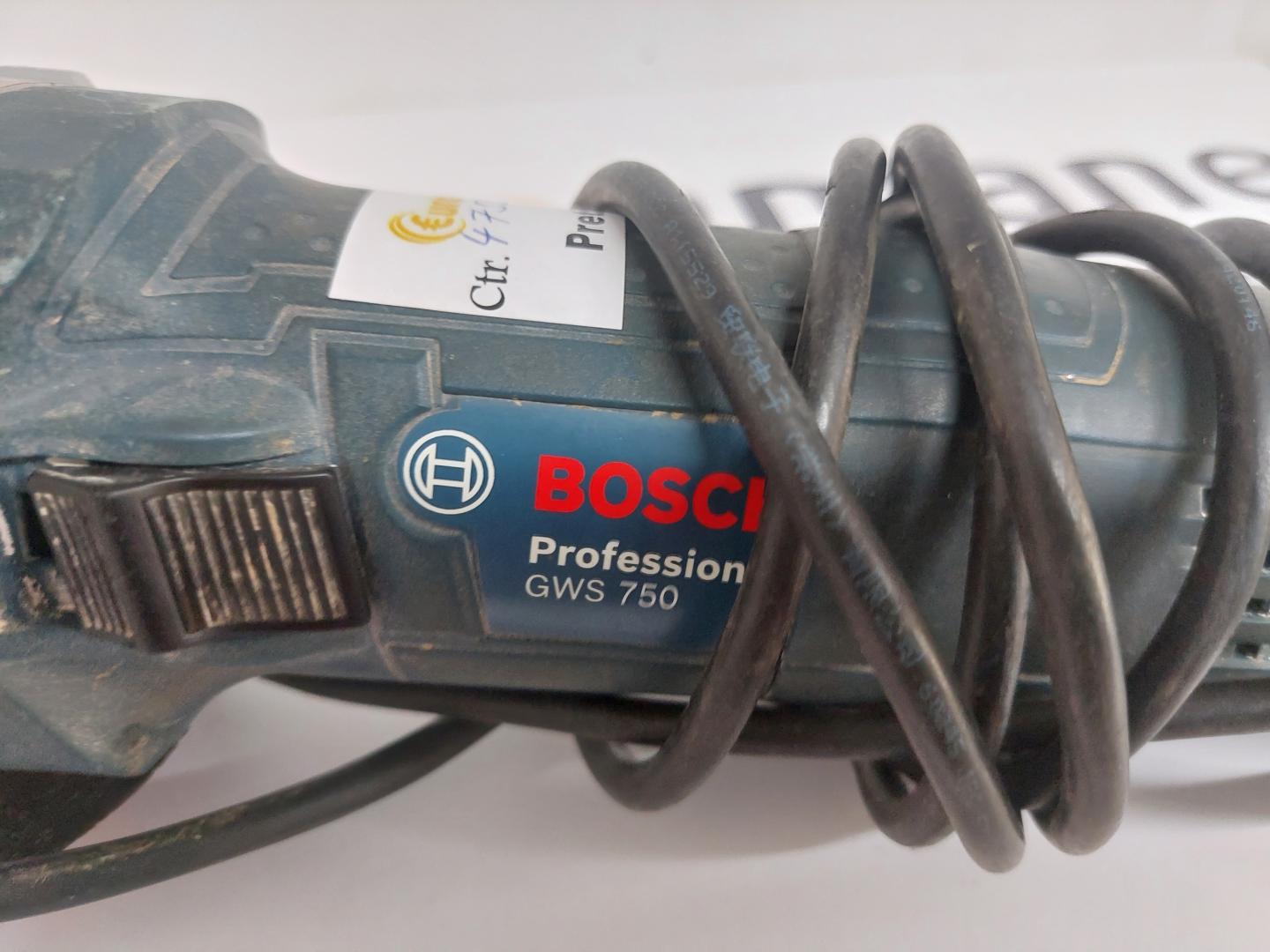 Polizor unghiular (flex) Bosch Professional GWS 750, 750 W, 11000 RPM  image 2