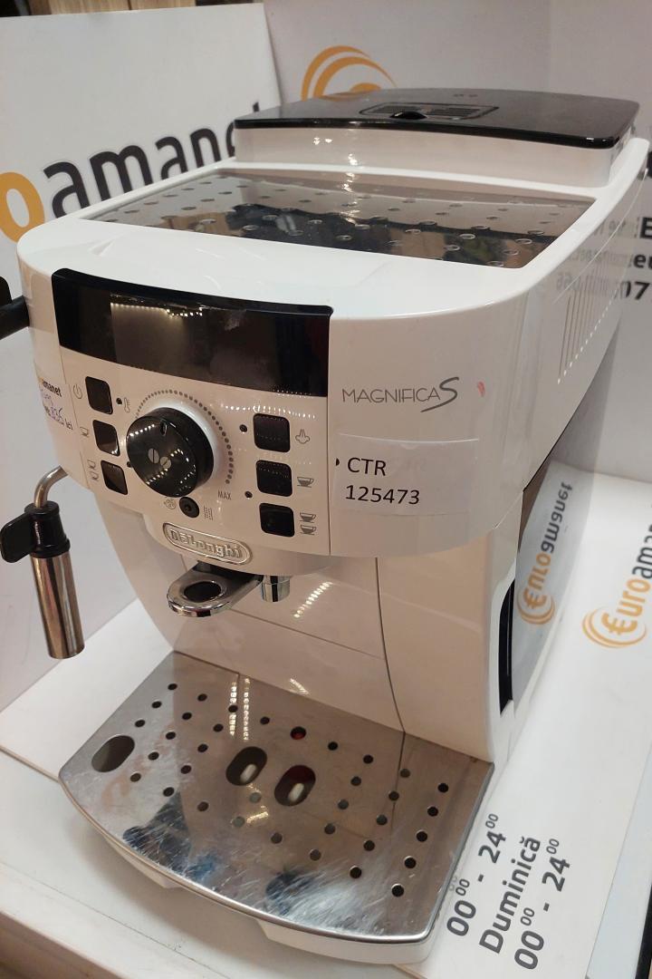Espressor Automat De'Longhi, ECAM 21.117 Wh, 1450W, 15 bar, Rasnita cafea integrata, Alb image 4