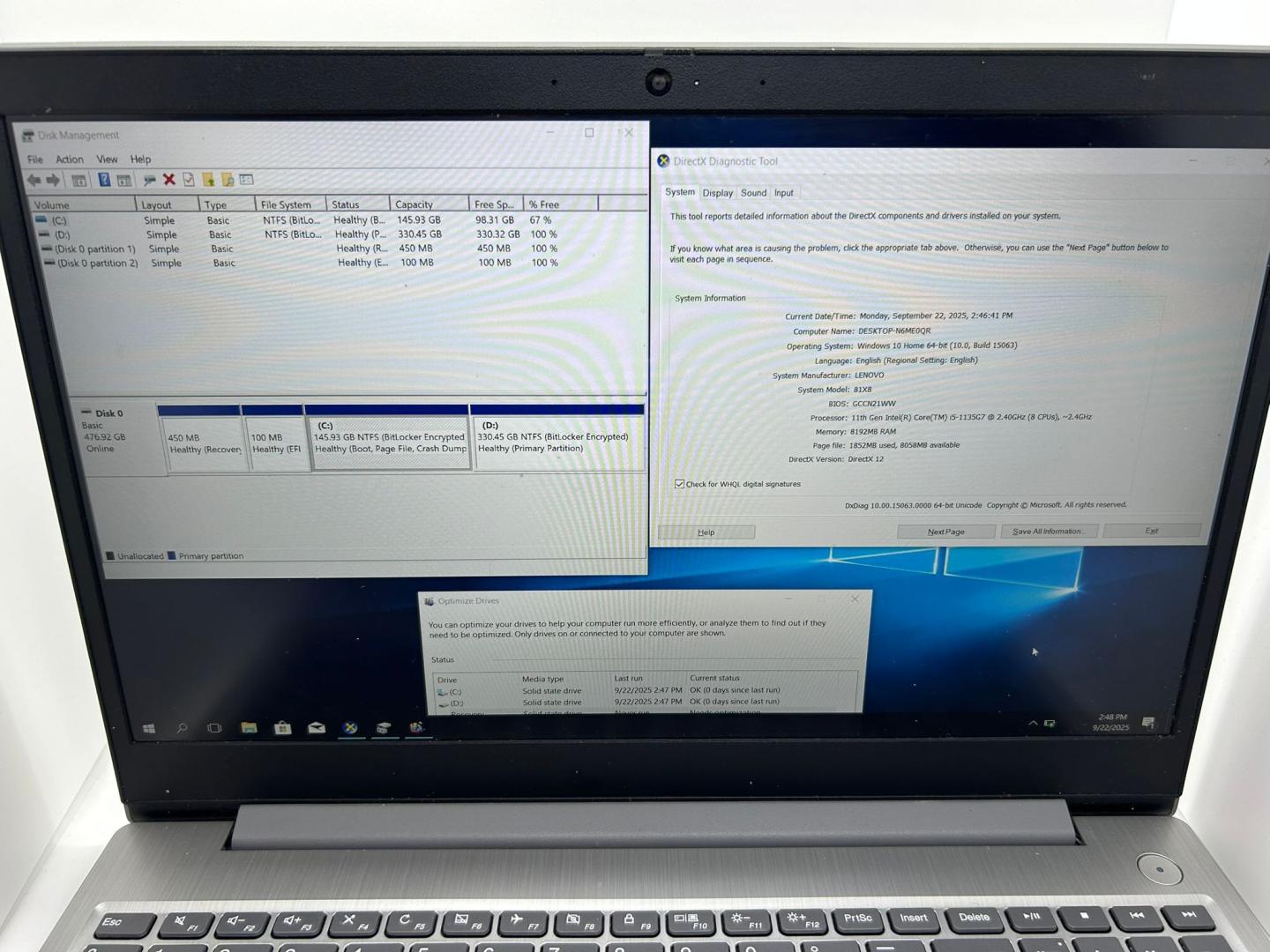Laptop Lenovo IdeaPad 3 15ITL05, Intel Core i5, 8GB RAM, 512GB SSD image 1