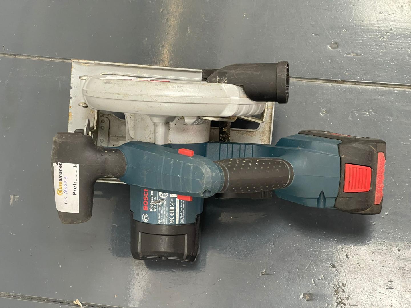 Fierastrau circular manual Bosch GKS 18V-57 image 1