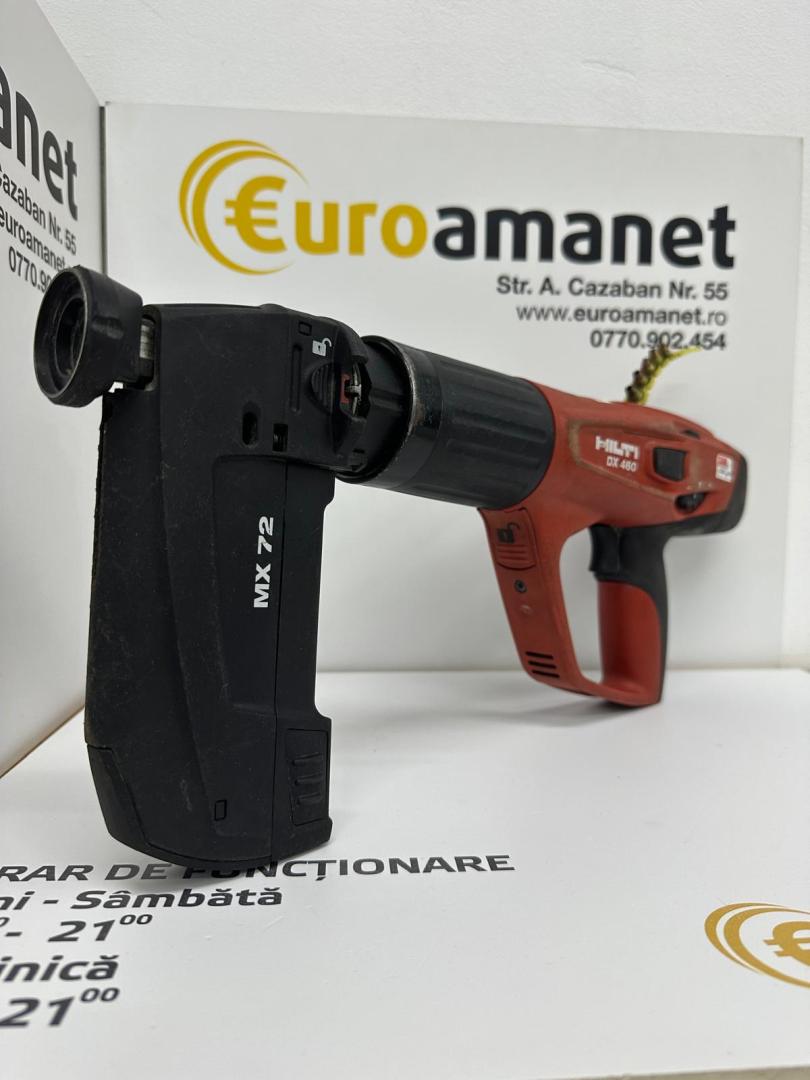 Instrument de fixare complet automat cu pulbere Hilti DX460 MX72 (DX-460)
