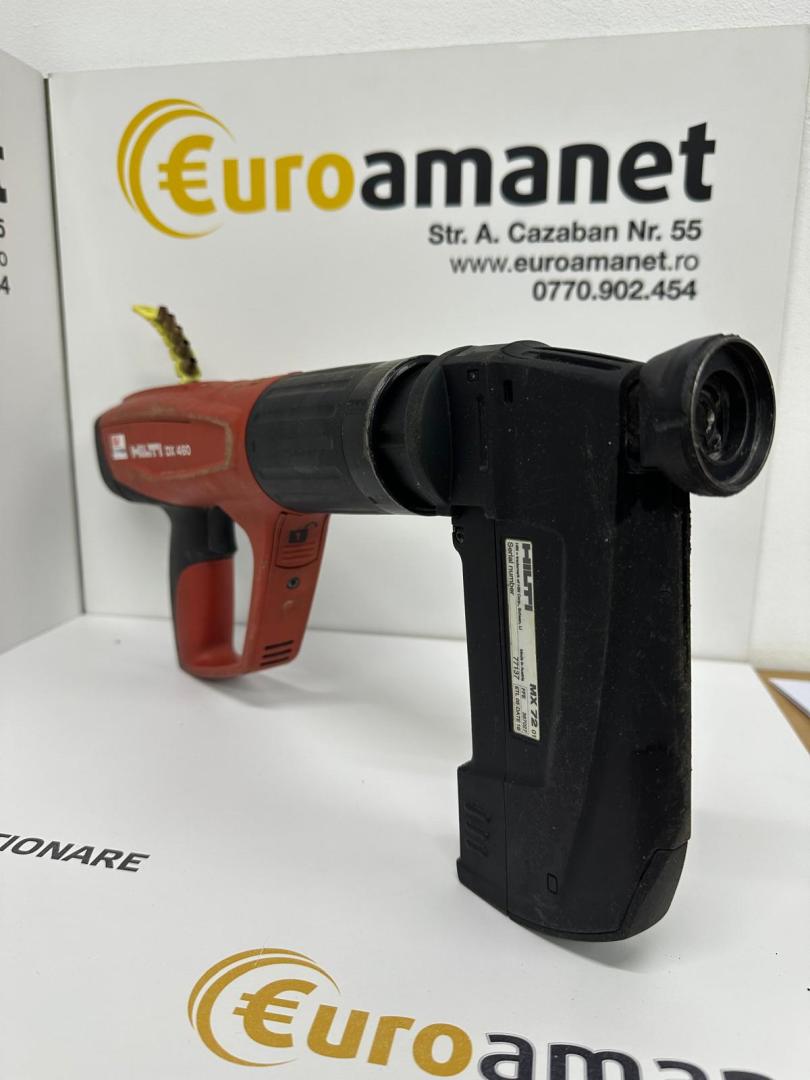 Instrument de fixare complet automat cu pulbere Hilti DX460 MX72 (DX-460) image 1