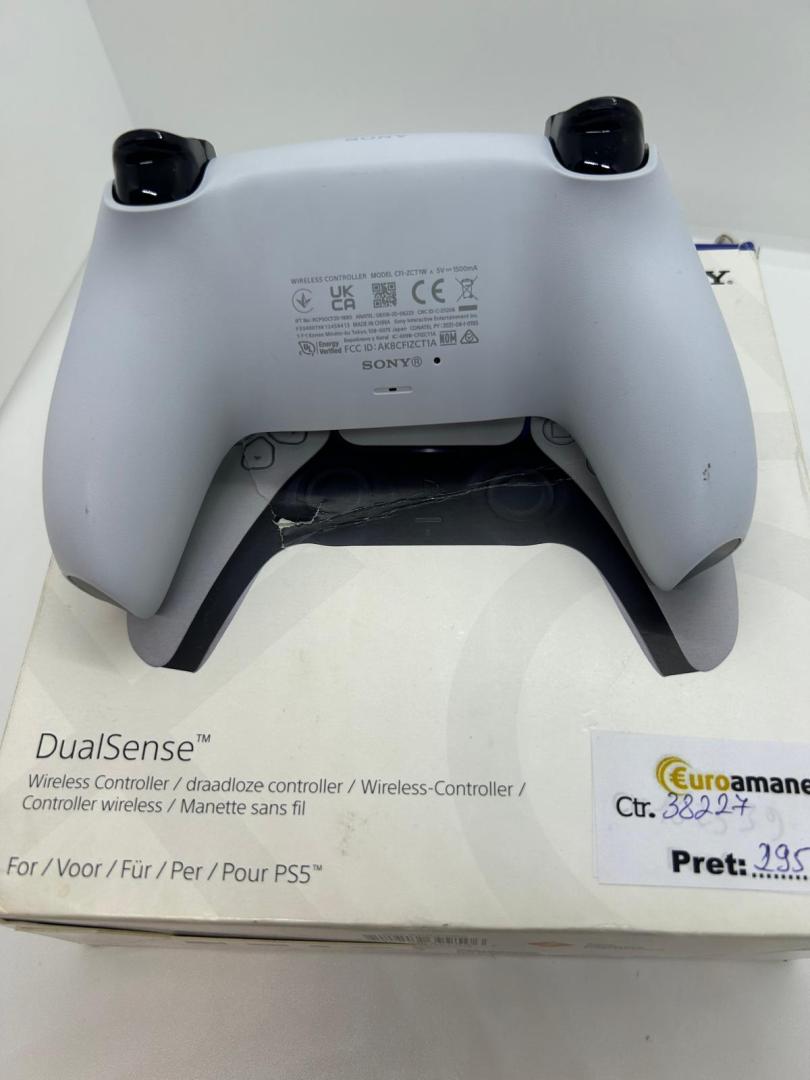 Controller Wireless PlayStation 5 (PS5) DualSense, White image 1
