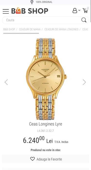 Ceas Longines Lyre L.361.2 automatic image 7