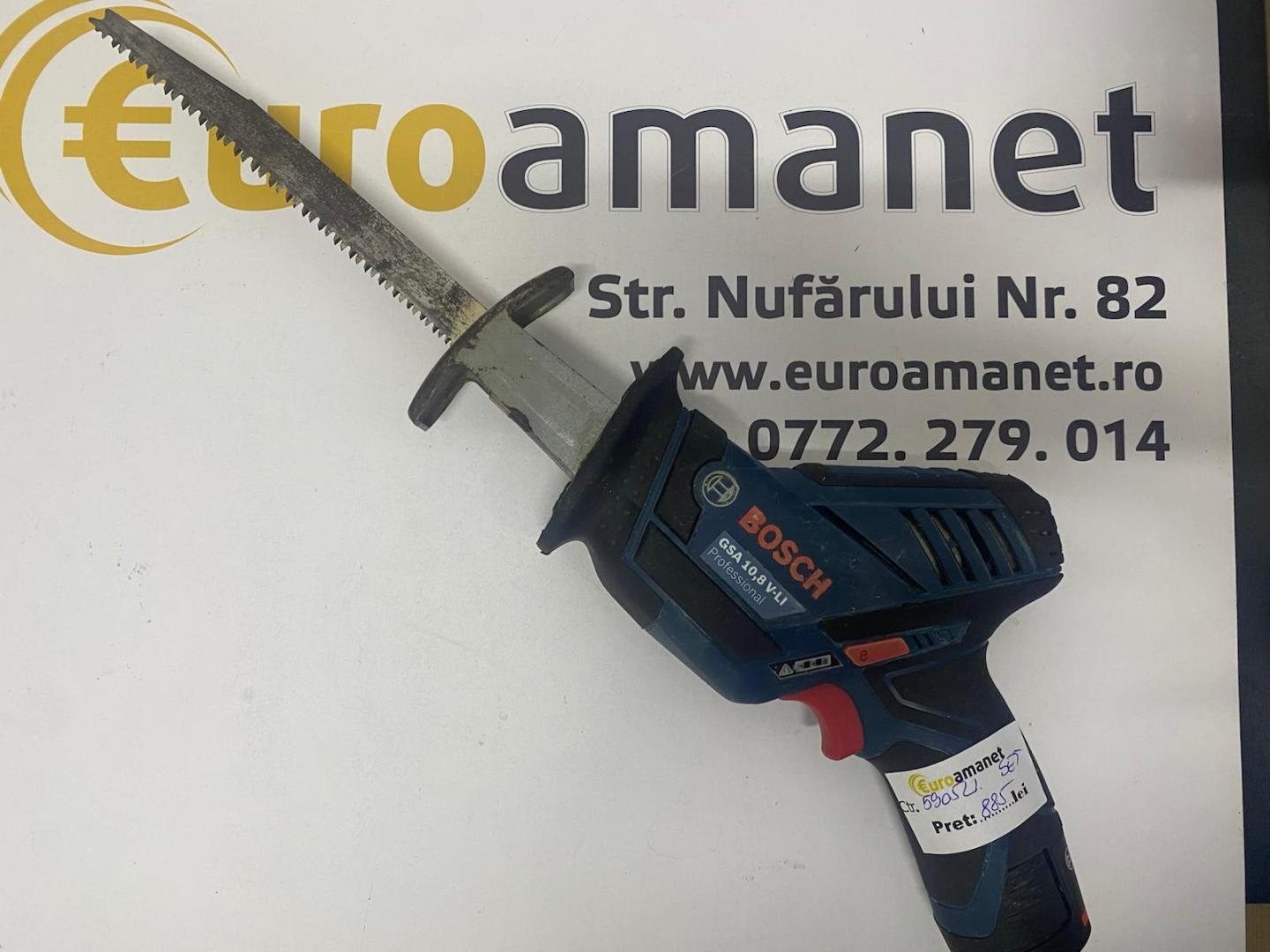 Set 2 fierastraie sabie cu 3 acumulatori si incarcator, Bosch GSA 12V-14 - Li-Ion image 2