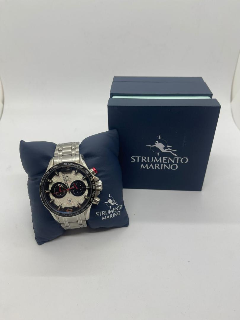 Ceas barbatesc Strumento Marino - SM117MB/SS/BN