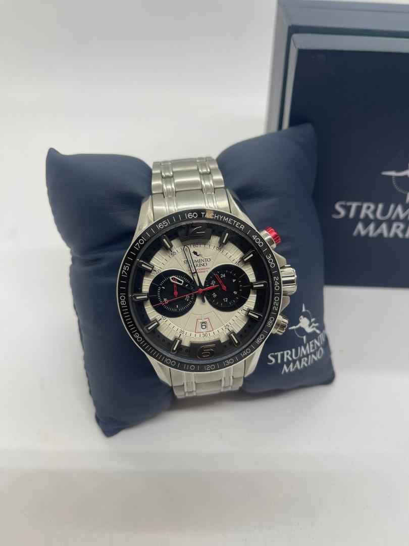 Ceas barbatesc Strumento Marino - SM117MB/SS/BN image 2