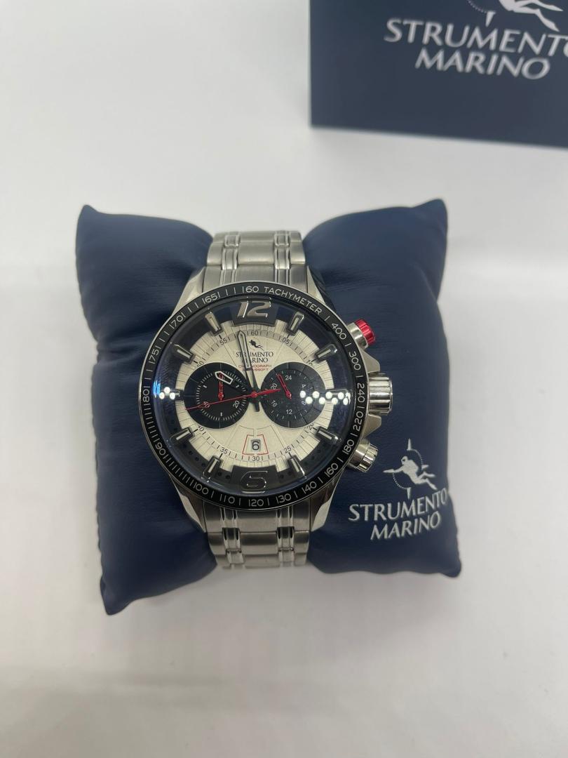Ceas barbatesc Strumento Marino - SM117MB/SS/BN image 4