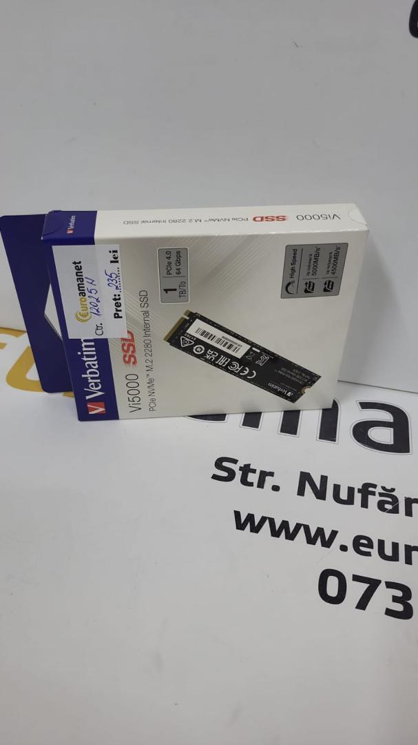 SSD Verbatim Vi5000 M.2 1TB PCIe4 NVMe image 1
