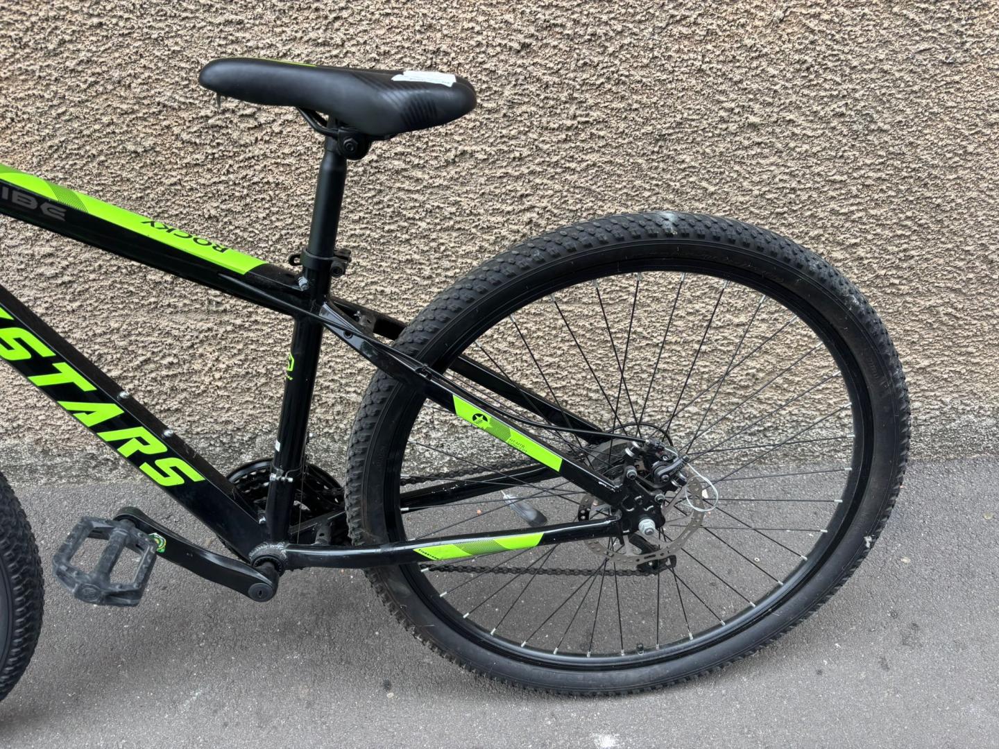 Bicicleta Fivestars Rocky 29 MDB Negru/Verde 2021 image 2