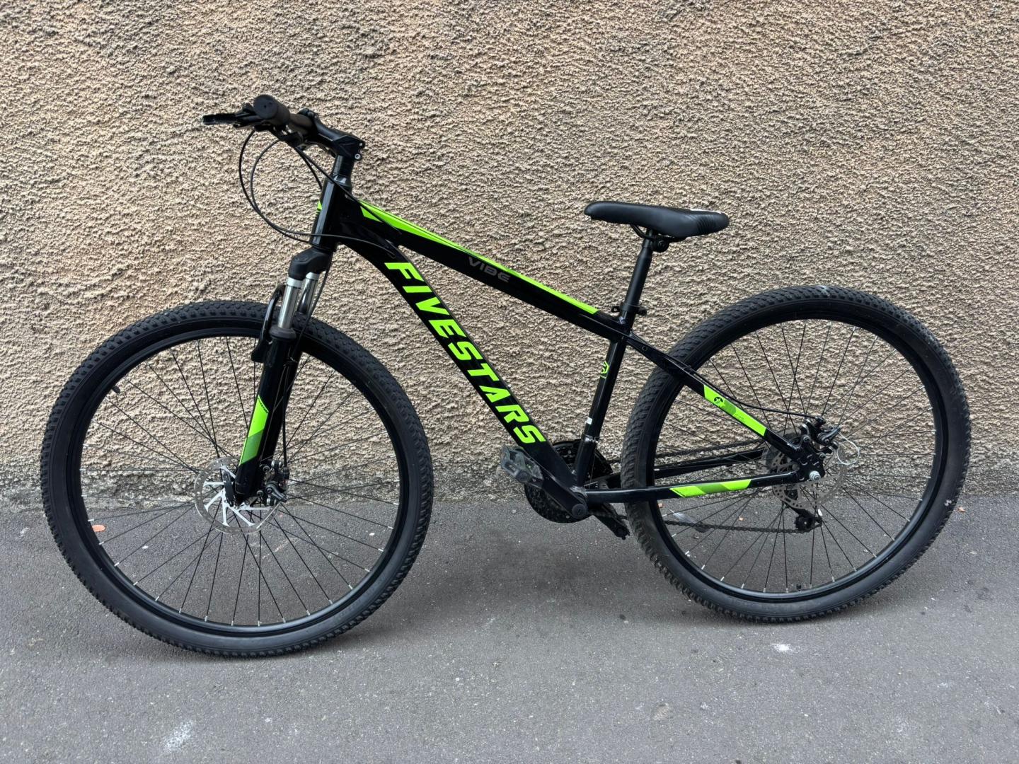 Bicicleta Fivestars Rocky 29 MDB Negru/Verde 2021