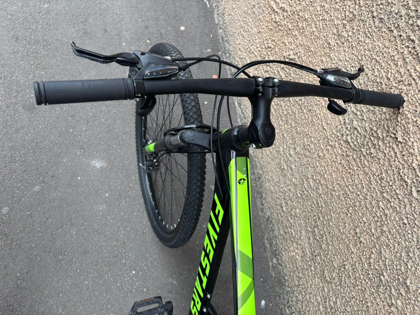 Bicicleta Fivestars Rocky 29 MDB Negru/Verde 2021 image 3