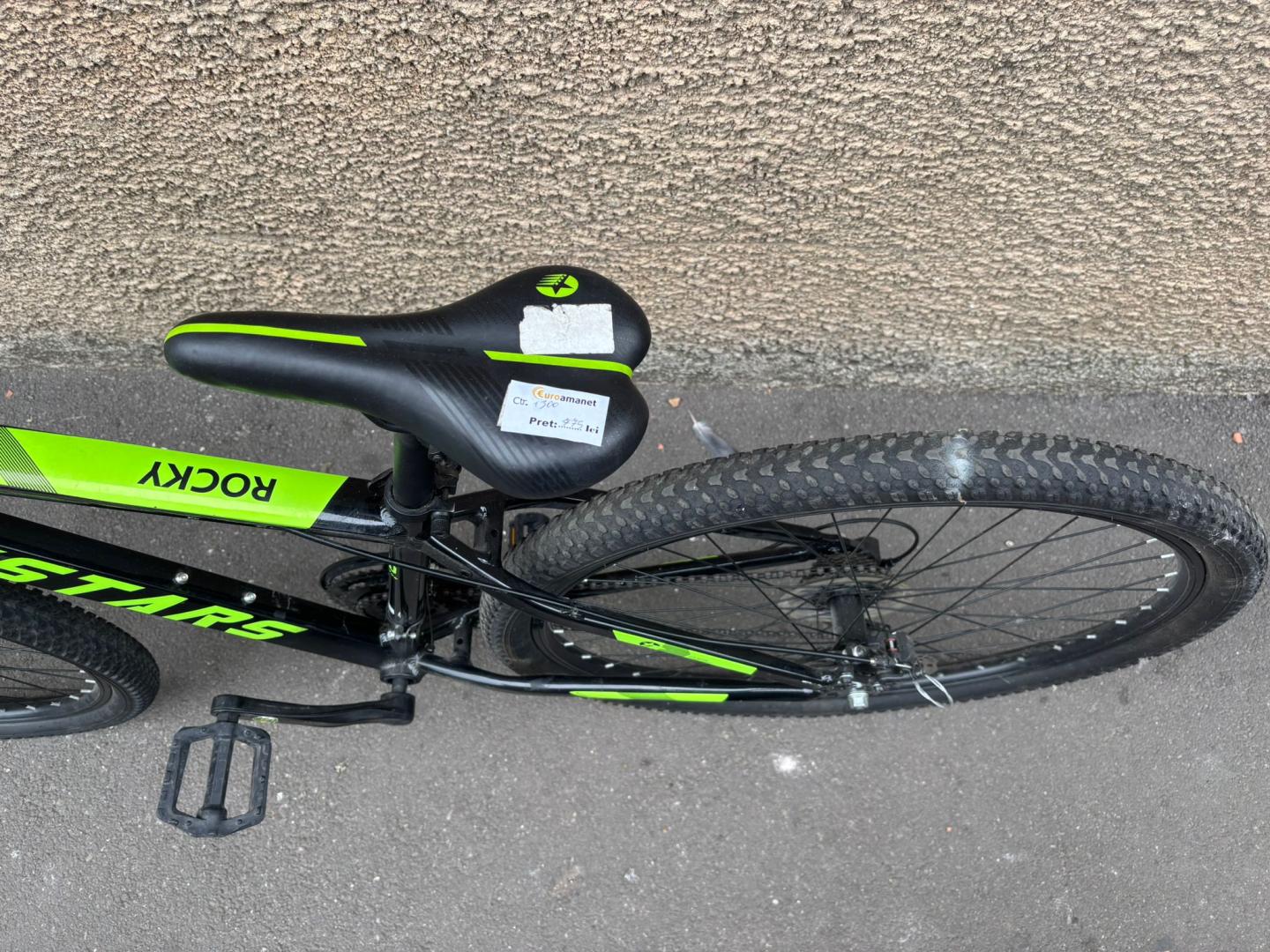 Bicicleta Fivestars Rocky 29 MDB Negru/Verde 2021 image 4