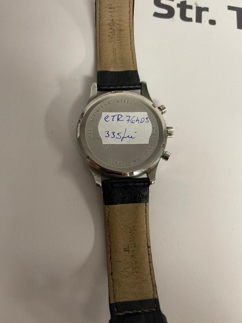 Ceas Jacques Lemans N-209ZI, Argintiu image 4