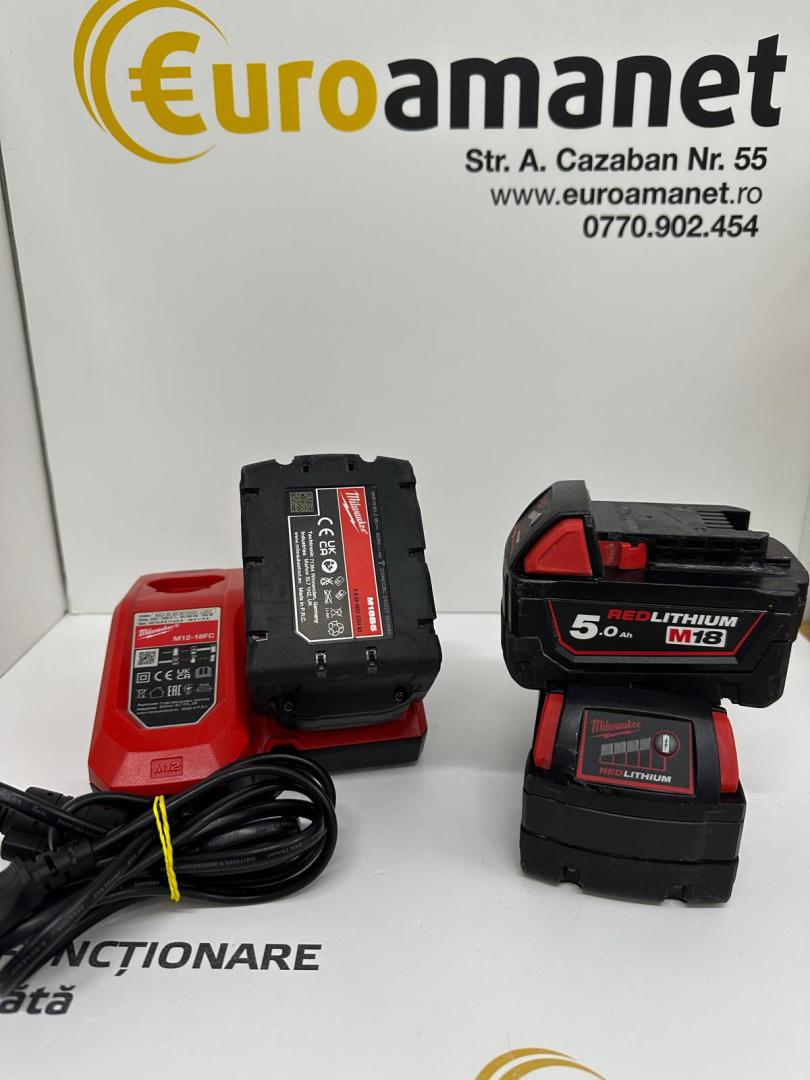 Set scule gaurire, insurubare si taiere Milwaukee M18 image 6