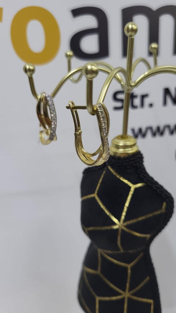 Cercei aur 14k, 7.00gr(cod produs 10854) image 1