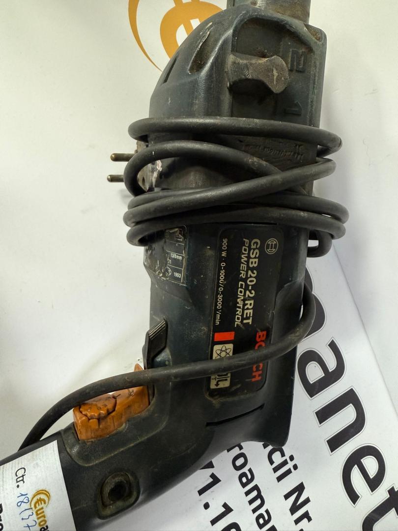 Mașină de găurit cu impact electronică Bosch GSB 20-2 cu 2 viteze image 1