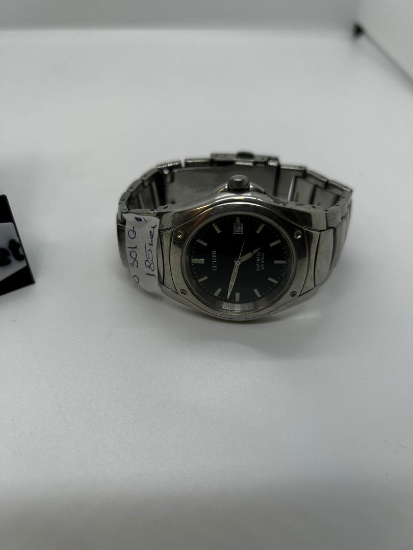 Citizen, Ceas analog cu bratara metalica, Argintiu image 1