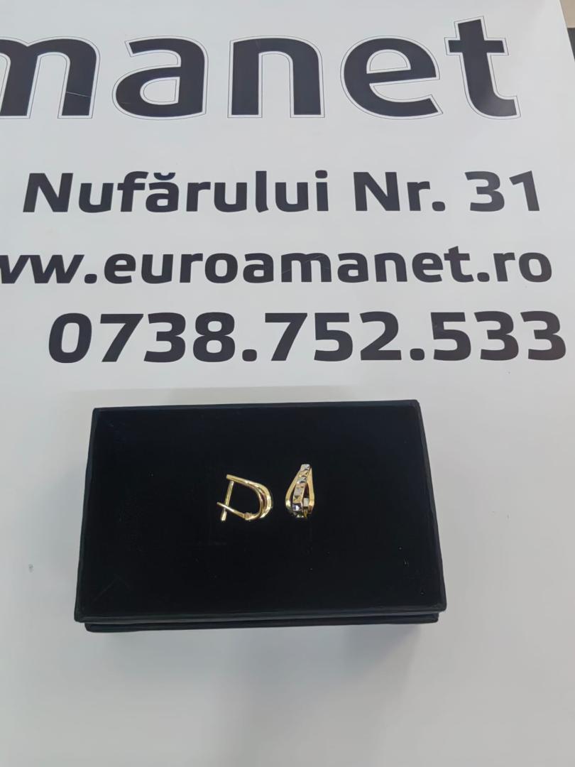 Cercei aur 14k,1.78gr(cod produs 11807)
