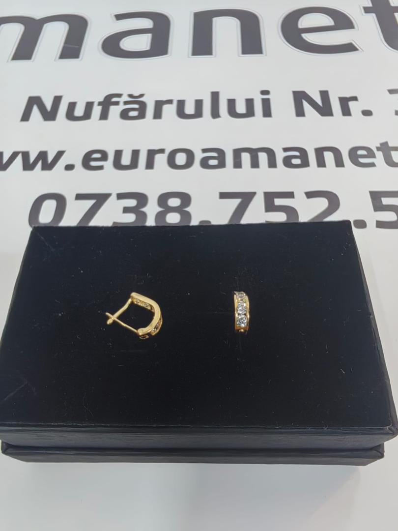 Cercei aur 14k,0.84gr(cod produs 11823) image 1