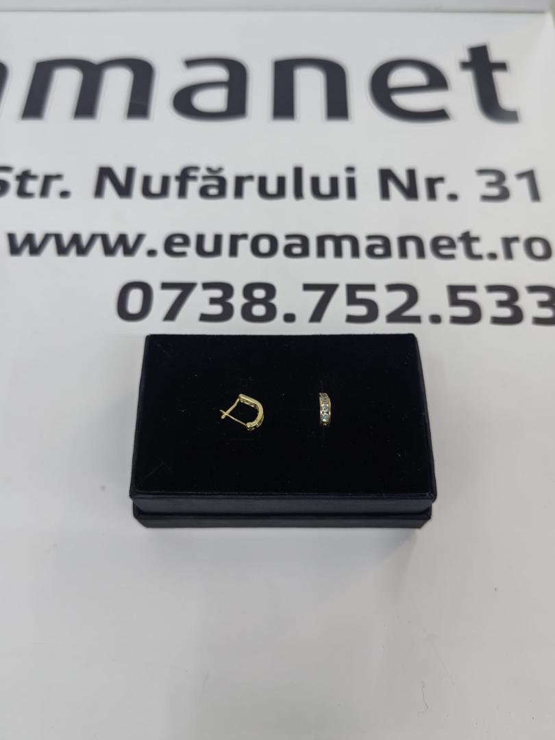 Cercei aur 14k,0.84gr(cod produs 11823)