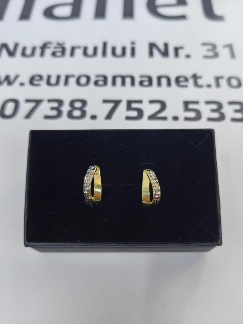 Cercei aur 14k,2.25gr(cod produs 7845)
