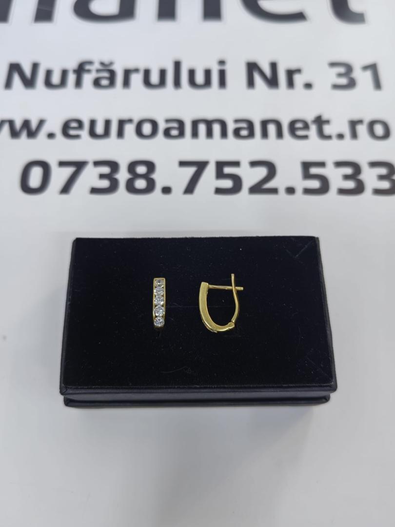 Cercei aur 14k,2.17gr(cod produs 10870) image 1