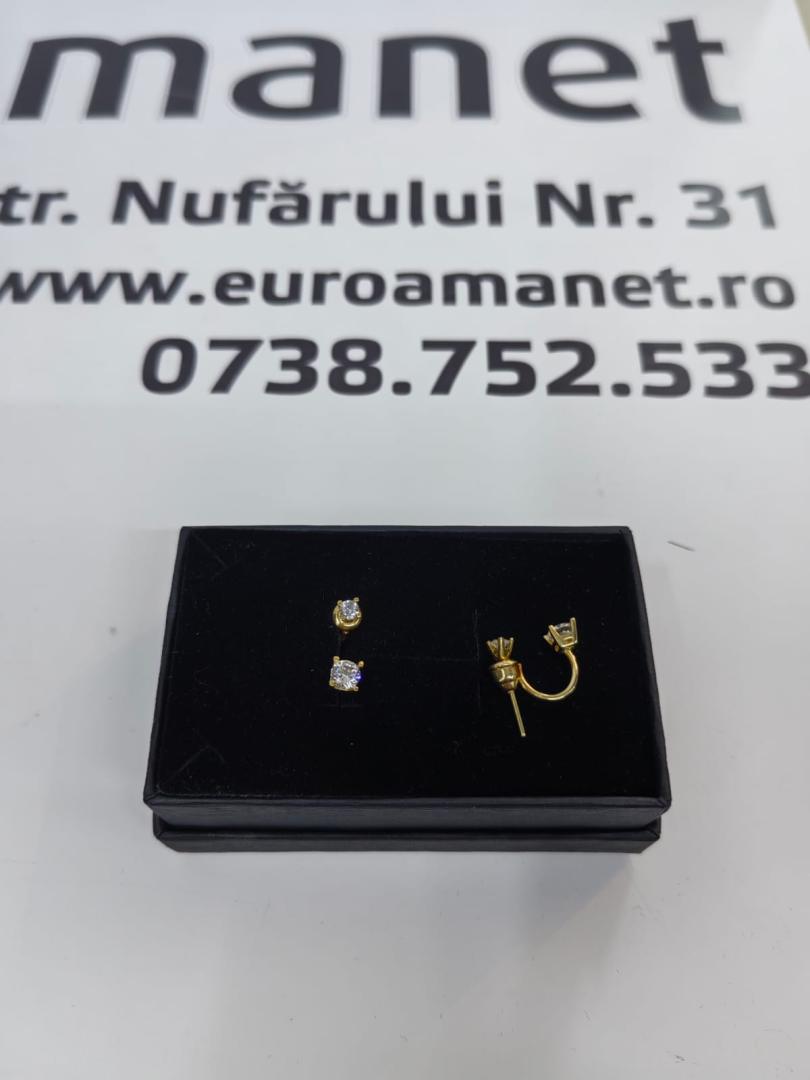 Cercei aur 14k,2.13gr(cod produs 9676)