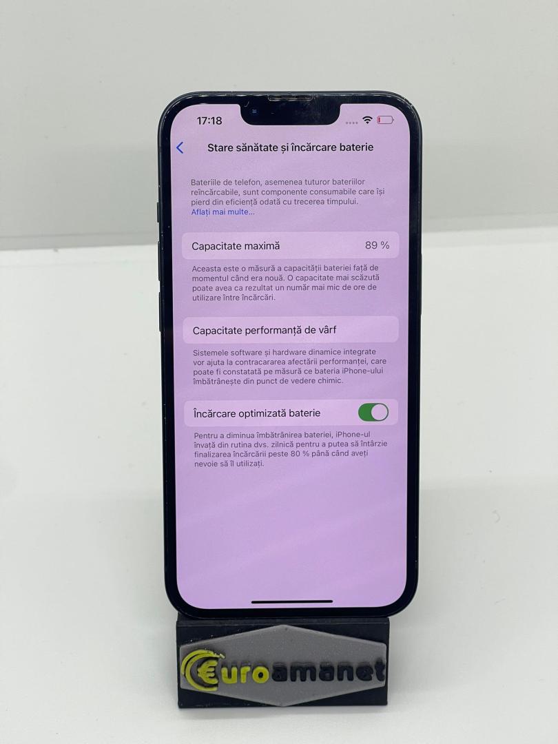 Telefon mobil Apple iPhone 13, 128GB, 5G, Midnight image 2