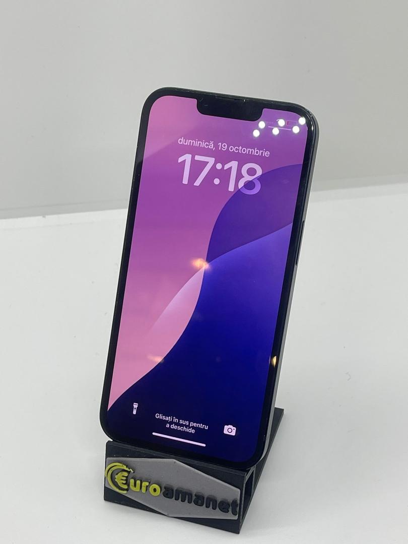 Telefon mobil Apple iPhone 13, 128GB, 5G, Midnight