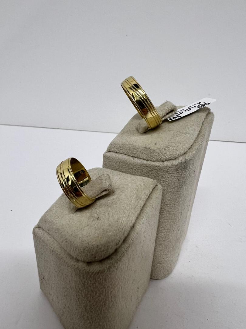 Set Verighete Aur 14K image 2