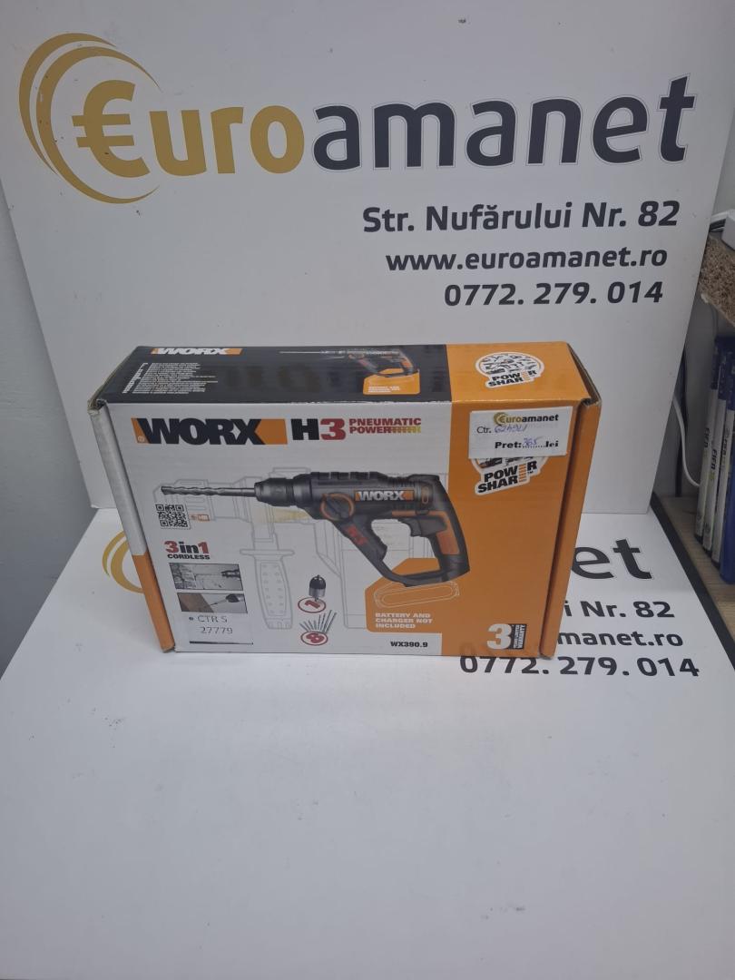 Ciocan rotopercutor Worx WX390.9