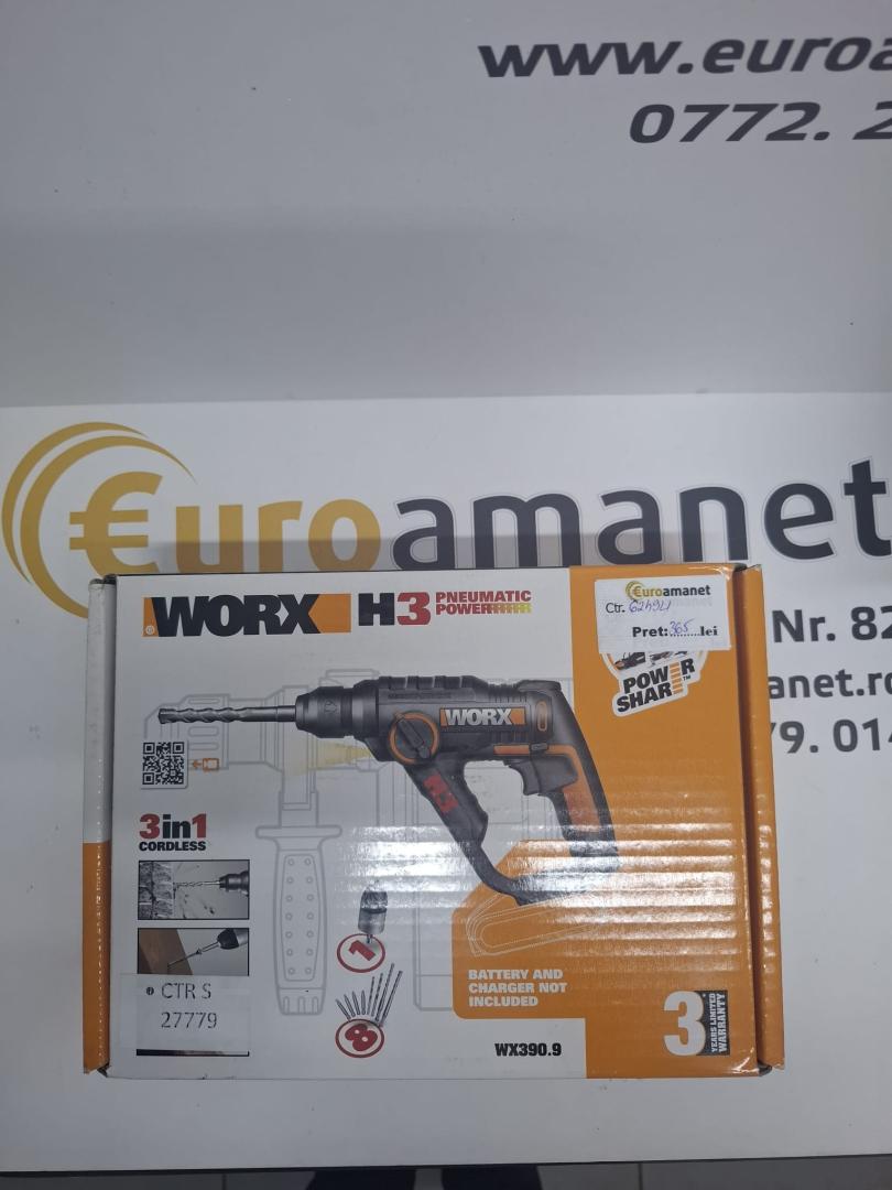 Ciocan rotopercutor Worx WX390.9  image 1