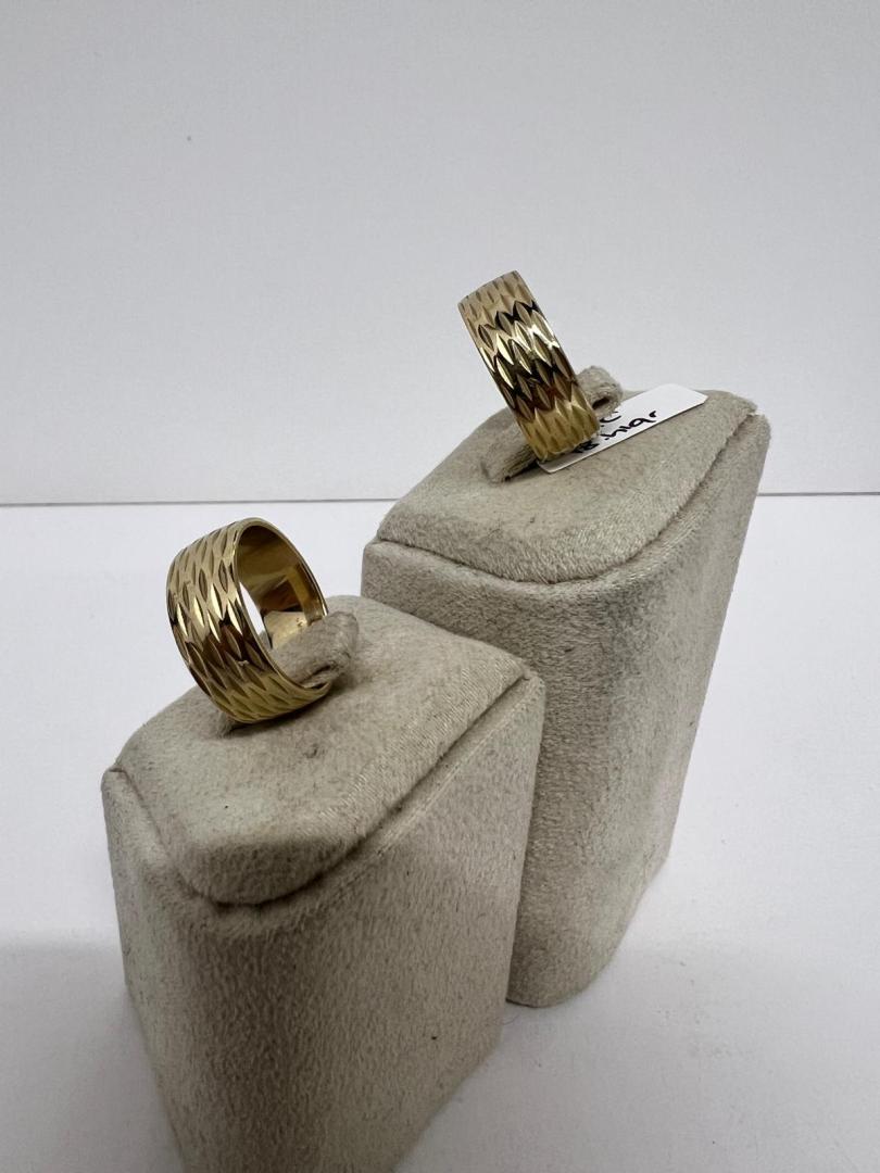 Set Verighete Aur 14K image 2