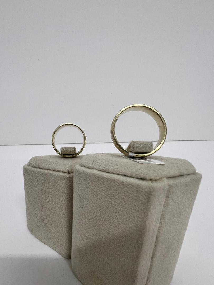 Set Verighete Aur 14K image 3