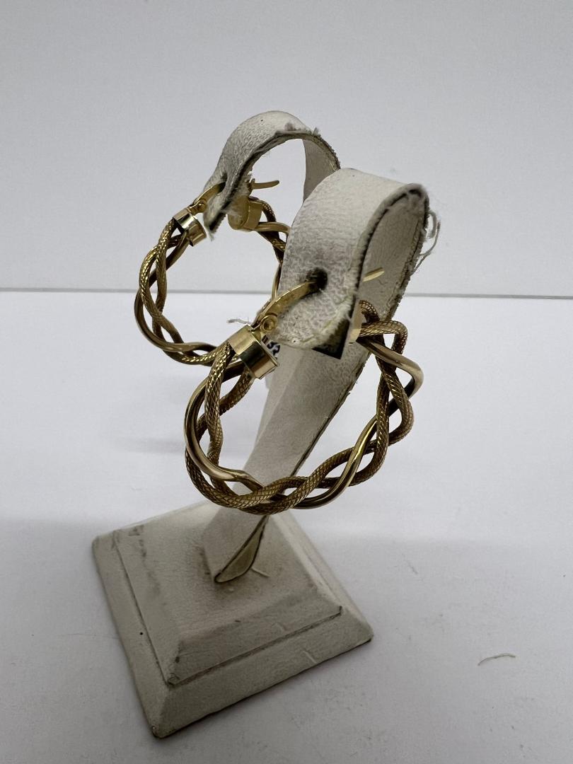 Cercei aur 14k image 2