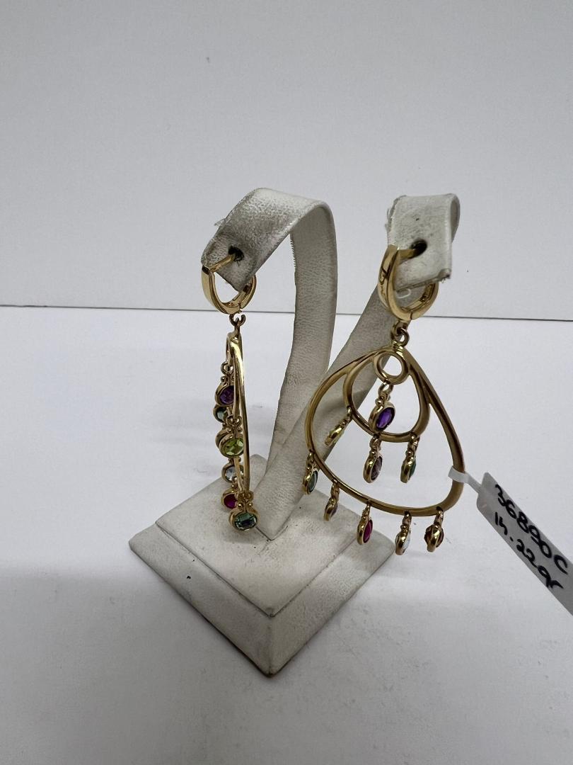 Cercei aur 14k image 2