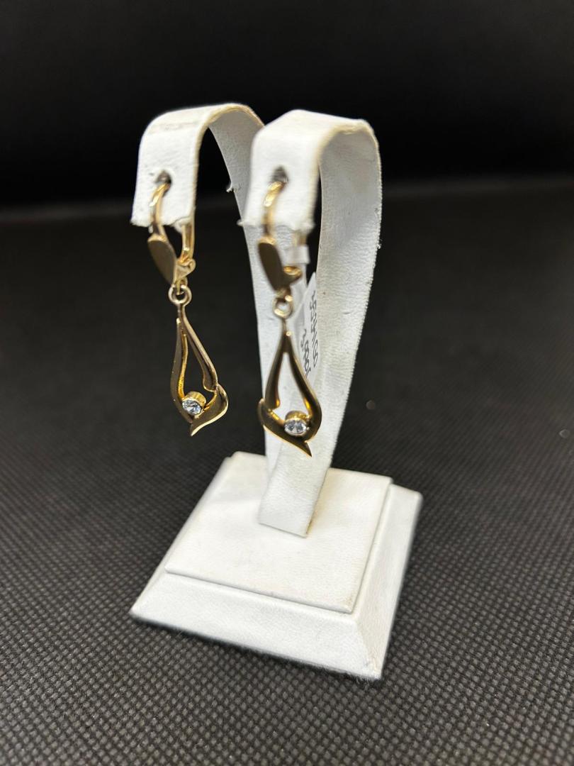 Cercei Aur 14kt image 2