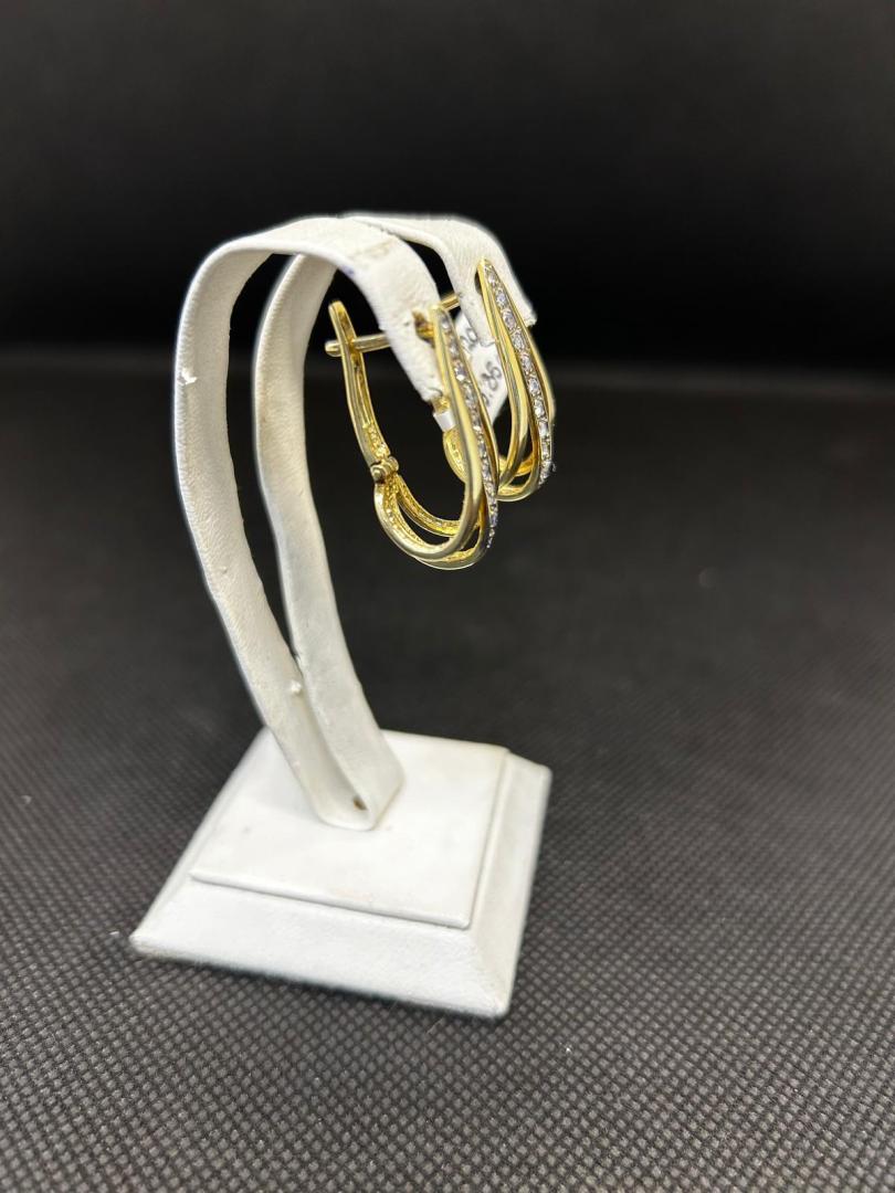 Cercei Aur 14k image 2