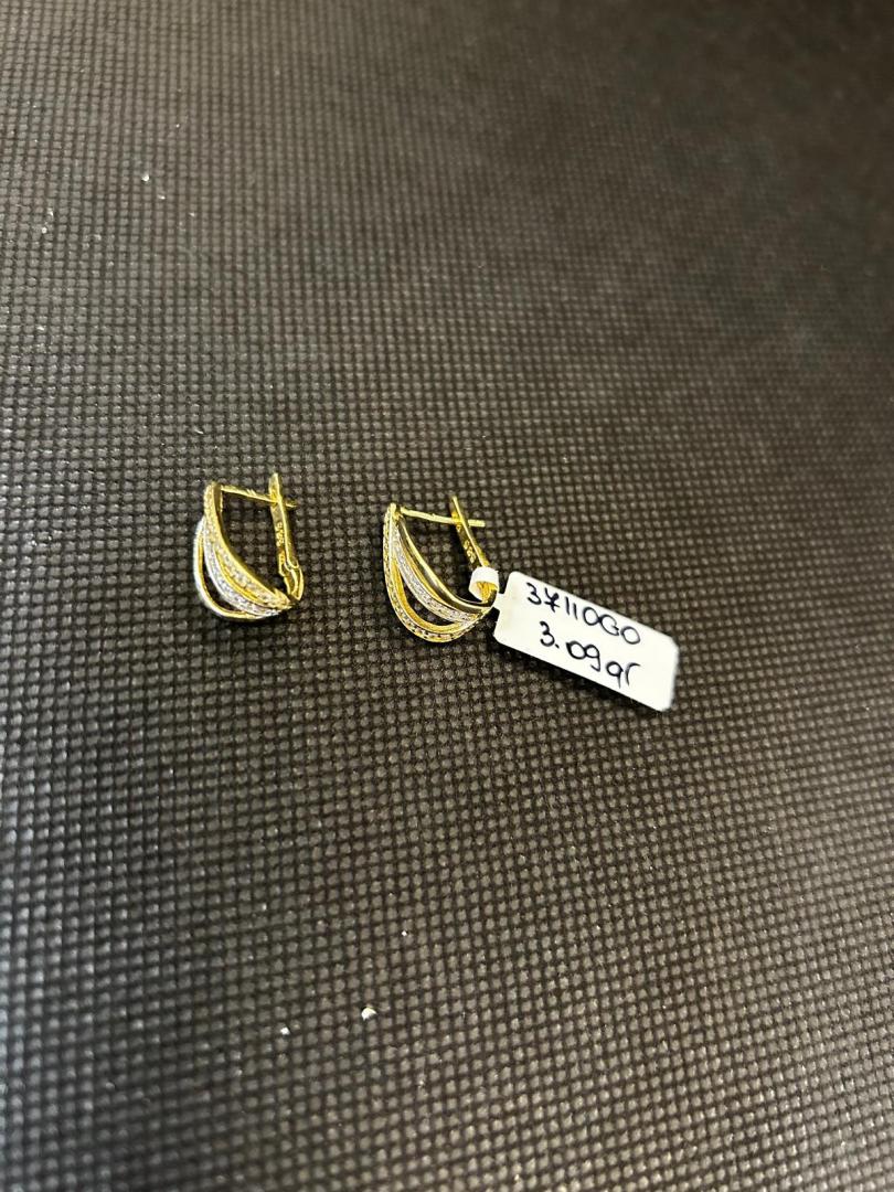 Cercei Aur 14k image 3